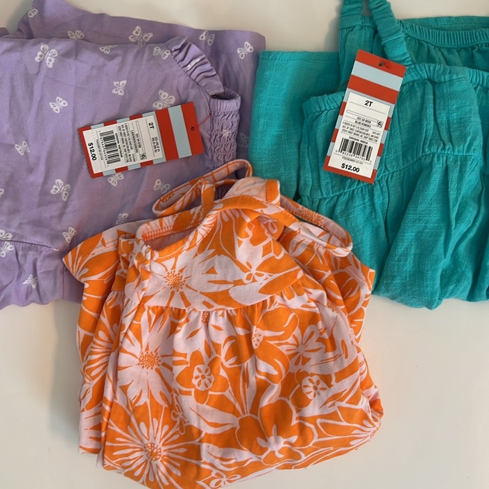 LOT! NWT! 3 2T Dresses and Romper! - Picture 9 of 9